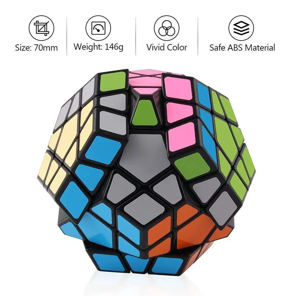 3x3 Megaminx скоростной магический куб головоломка стресс Shengshou 3D твист Игрушка Дети