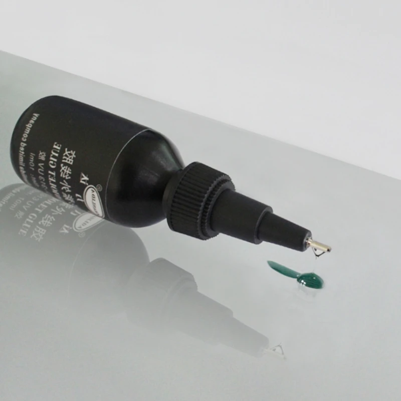 

Ultraviolet Glue UV Light Adhesive Strong Bonding For Ceramic Glass Crystal
