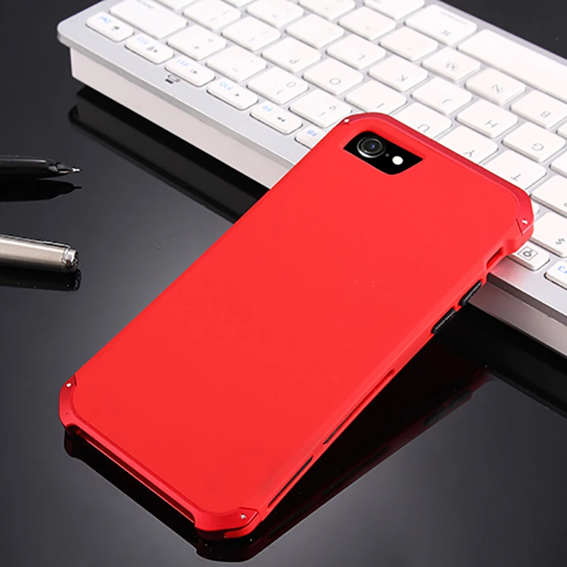 Противоударная металлическая рамка пластиковая задняя крышка для Apple iPhone 7 Plus