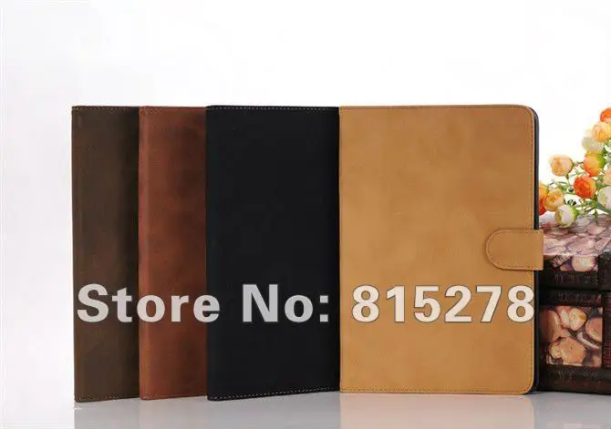 High Quality Flannelet Pattern Leather Case Stand Holder For ipad Mini 7.85&quot |