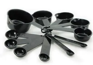 11 шт. набор мерных ложек стаканчиков кастрюль стекло инструментов для