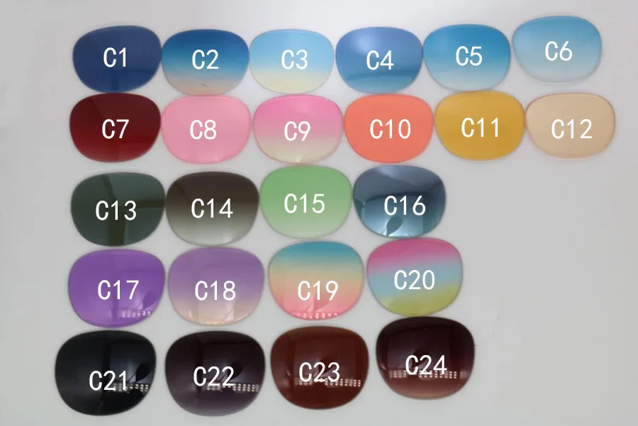 MORE COLOR OFFERED SPEIKO ручная работа близорукость солнцезащитные очки для чтения LEMTOSH ретро Овальный Стиль очки с разноцветными линзами UV400 радужные винтажные очки - Цвет линз: MORE COLOR OFFERED