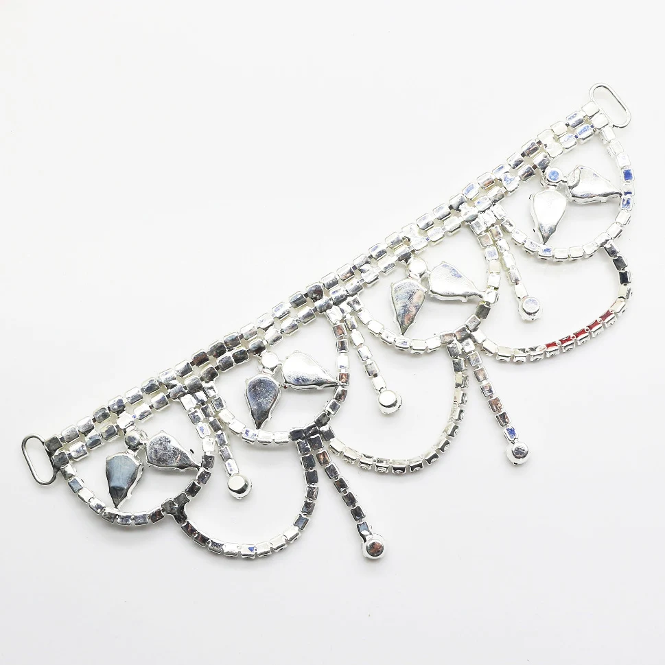 1 шт. медная цепочка с пряжкой 6 см|bikini connectors|rhinestone bikini connectorsbikini rhinestone connector |