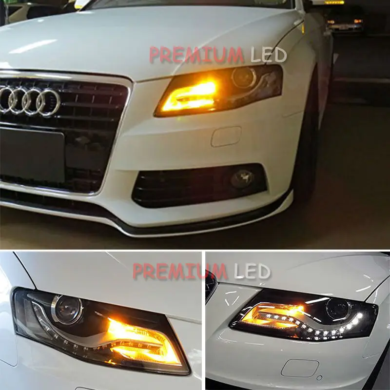 (2) Желтый Янтарный без ошибок PH24WY SPH24 12272 светодиодный фонарь для Audi Cadillac GMC и т. д.