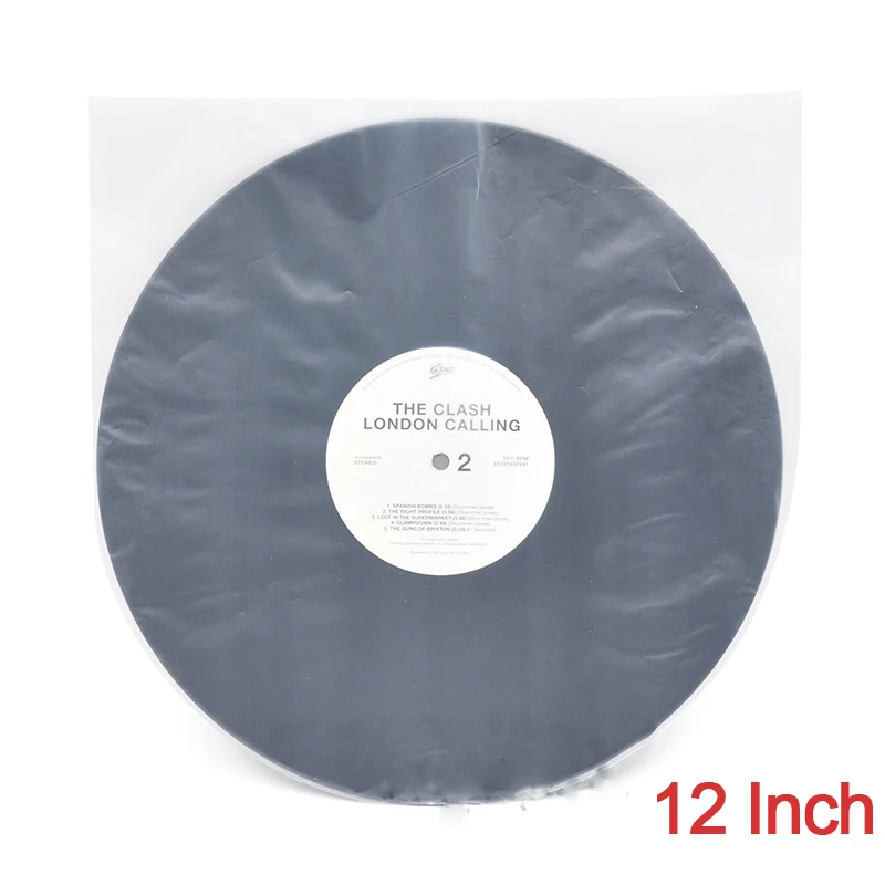 12 inch Inner bag LEORY Lp Защитная внутренняя сумка для хранения виниловых пластин lp cd Виниловая пластинка 12 30,6 см* 30,8 см - Цвет: 12 inch Inner bag