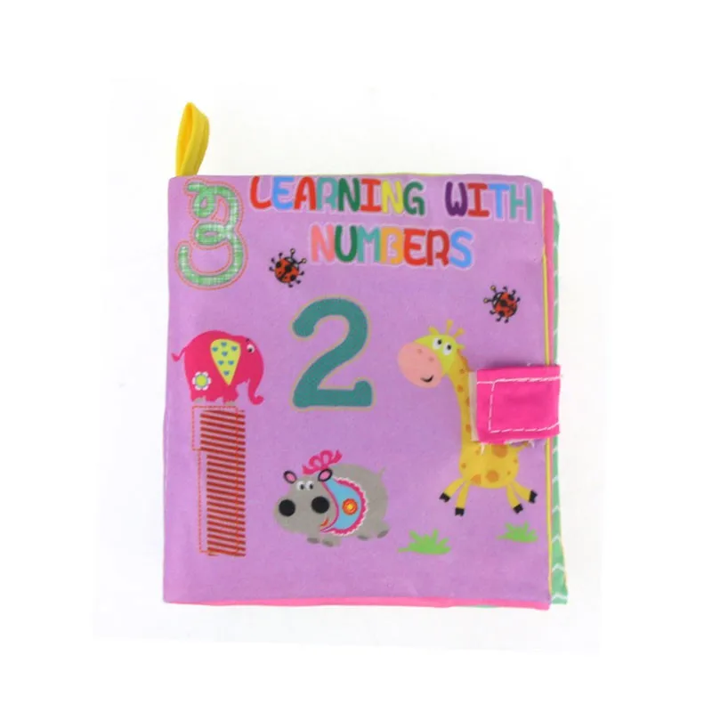 Развивающие игрушки для детей битвы книжки из мягкой ткани шуршит звук