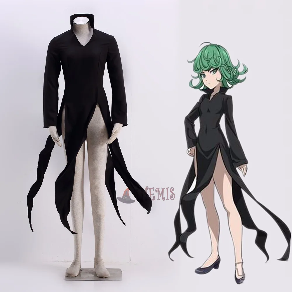 One Punch Man Tornado of Terror Senritsu no Tatsumaki костюм для косплея на Хэллоуин Рождество высокое