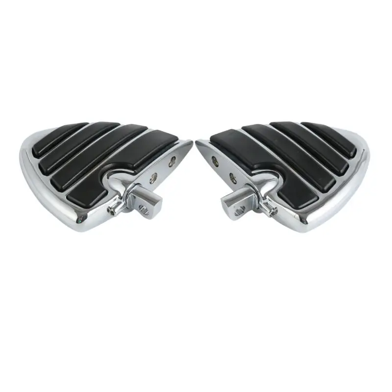 Крепление для мотоцикла в стиле крыла, подставки для ног, подножки для Harley Touring Electra Glide Softail FLS FXCW FLSS FLHS v-стержень