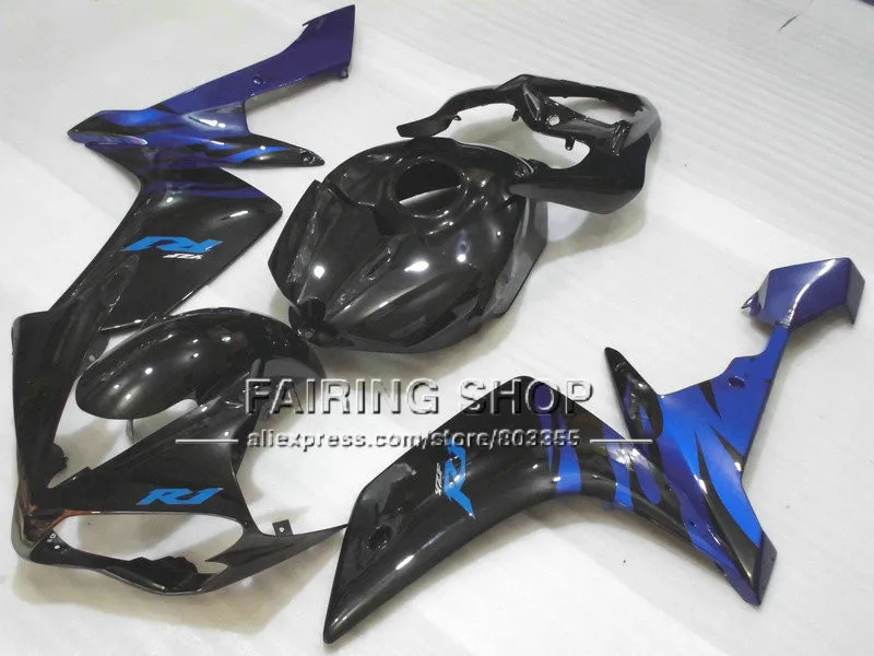 Желтые Обтекатели для мотоциклов V4CS YAMAHA YZFR1 2007 2008 кузов впрыска YZF R1 YZF1000 1000 07 08
