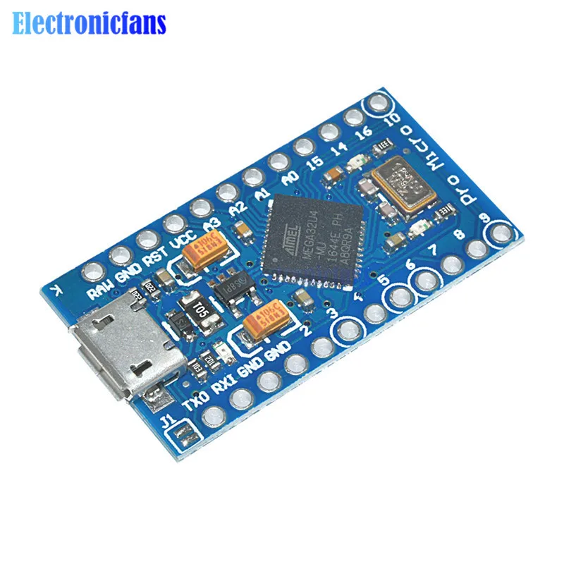 10 комплектов Pro Micro для Arduino ATmega32U4 контроллер USB 5 в 16 МГц atmega32U4 плата модуль Repalce