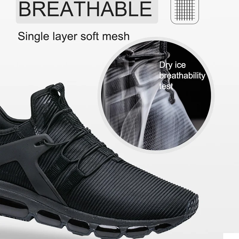 ONEMIX 2019 Men Casual Shoes Spring New Loafers Breathable Ultralight Trainers Sneakers Male Air Cushion Walking Tennis Footwear | Обувь