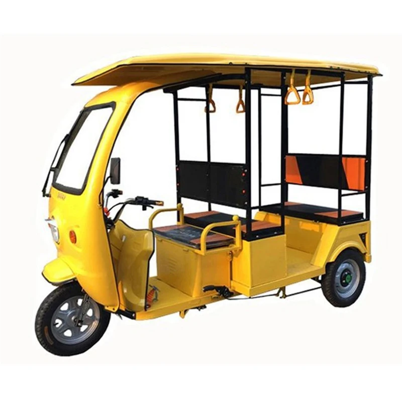 

Outdoor Adult Electric Motorcycle Tricycle Three Wheels Passenger Vehicles With Solar Panel