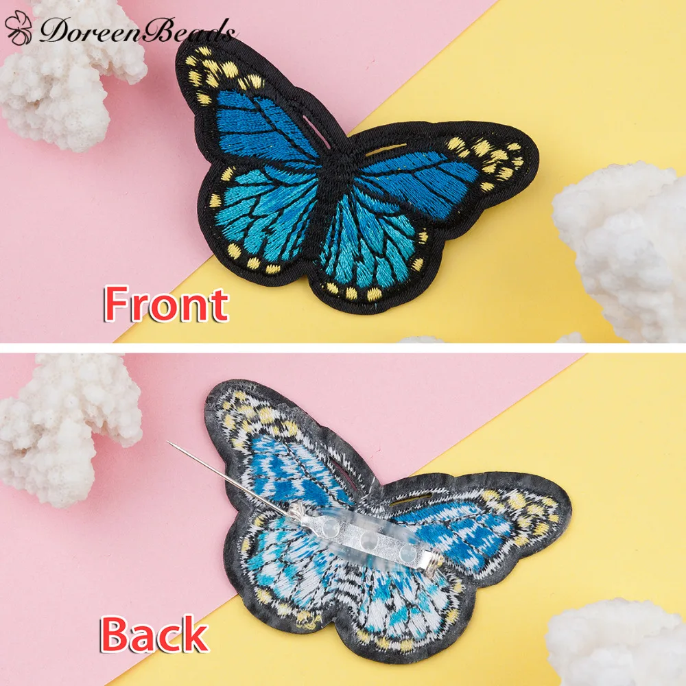 1 шт. бусины бабочки для одежды сумки джинсов|badge badges|handmade badgesbrooch badge |