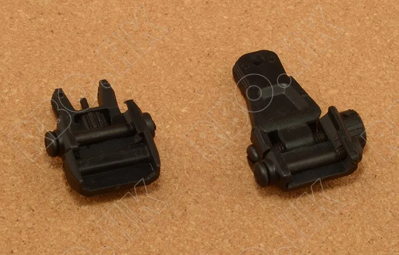 Тактический ar 15 rilfe сзади спереди и сзади быстрый складной прицел для 20 мм Пикатинни Крепление база M4552
