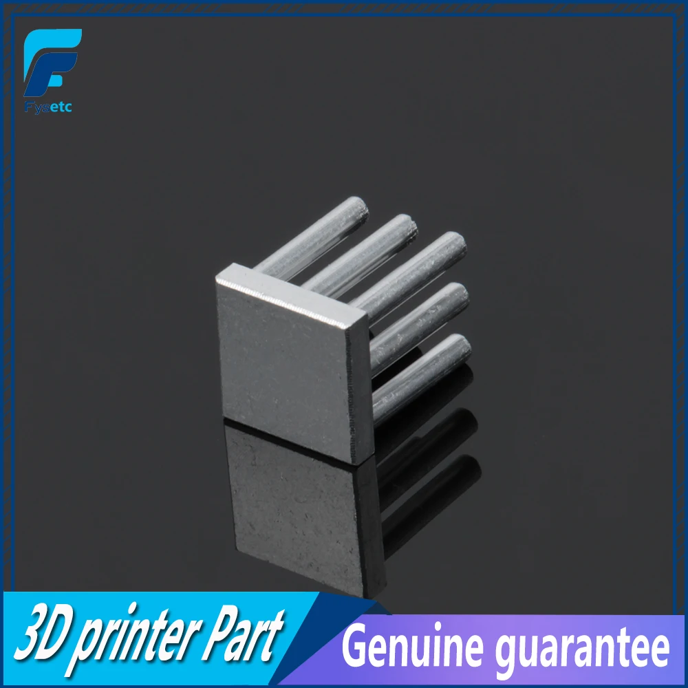 5pcs 3D Printer Parts Cooling Block Heatsink 10*10*12.5mm Square ICK S Radiator Heat sinks for TMC2100 /TMC2208 /TMC2130 | Компьютеры и