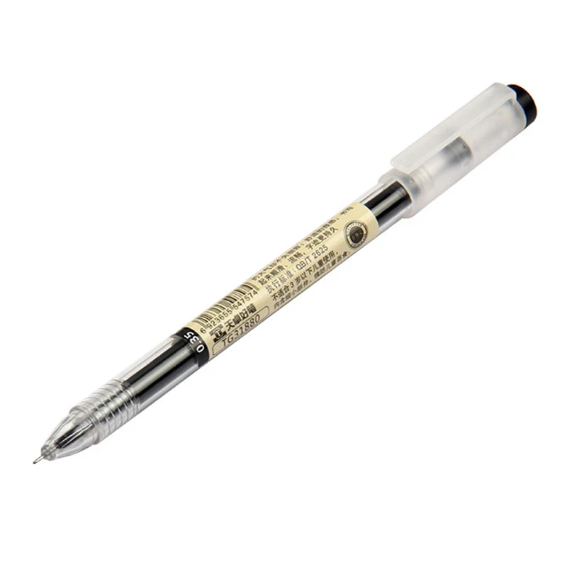 Ручка гелевая 3 шт./лот 0 35 мм черная/синяя/красная | Канцтовары для офиса и дома