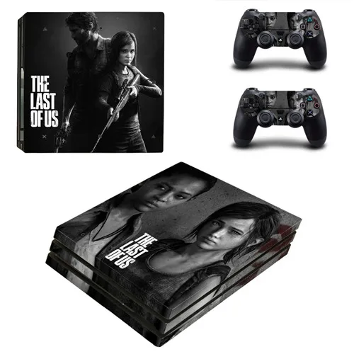 YSP4P-1011 Последний из нас PS4 Pro наклейка для кожи виниловая наклейка для sony Playstation 4 консоль и 2 контроллера PS4 Pro наклейка для кожи - Цвет: YSP4P-1011