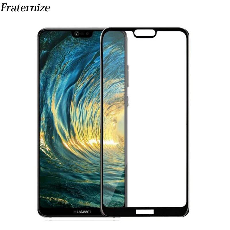 Полное покрытие экрана защитное закаленное стекло для Huawei P20 Lite Pro Nova 3E Y3 Y5 2017 P Smart