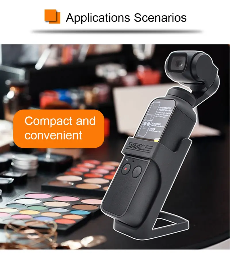 DJI OSMO карманная стабилизированная Портативная подставка для камеры, подставка для док-станции, карданный кронштейн, настольная подставка для Osmo, карманные аксессуары