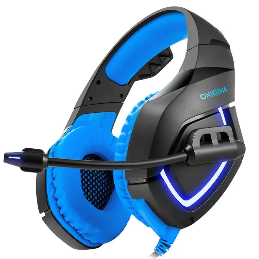 Новый проводной PC Gaming Headset для PS4 xbox один 3 5 мм стерео USB светодиодный наушники