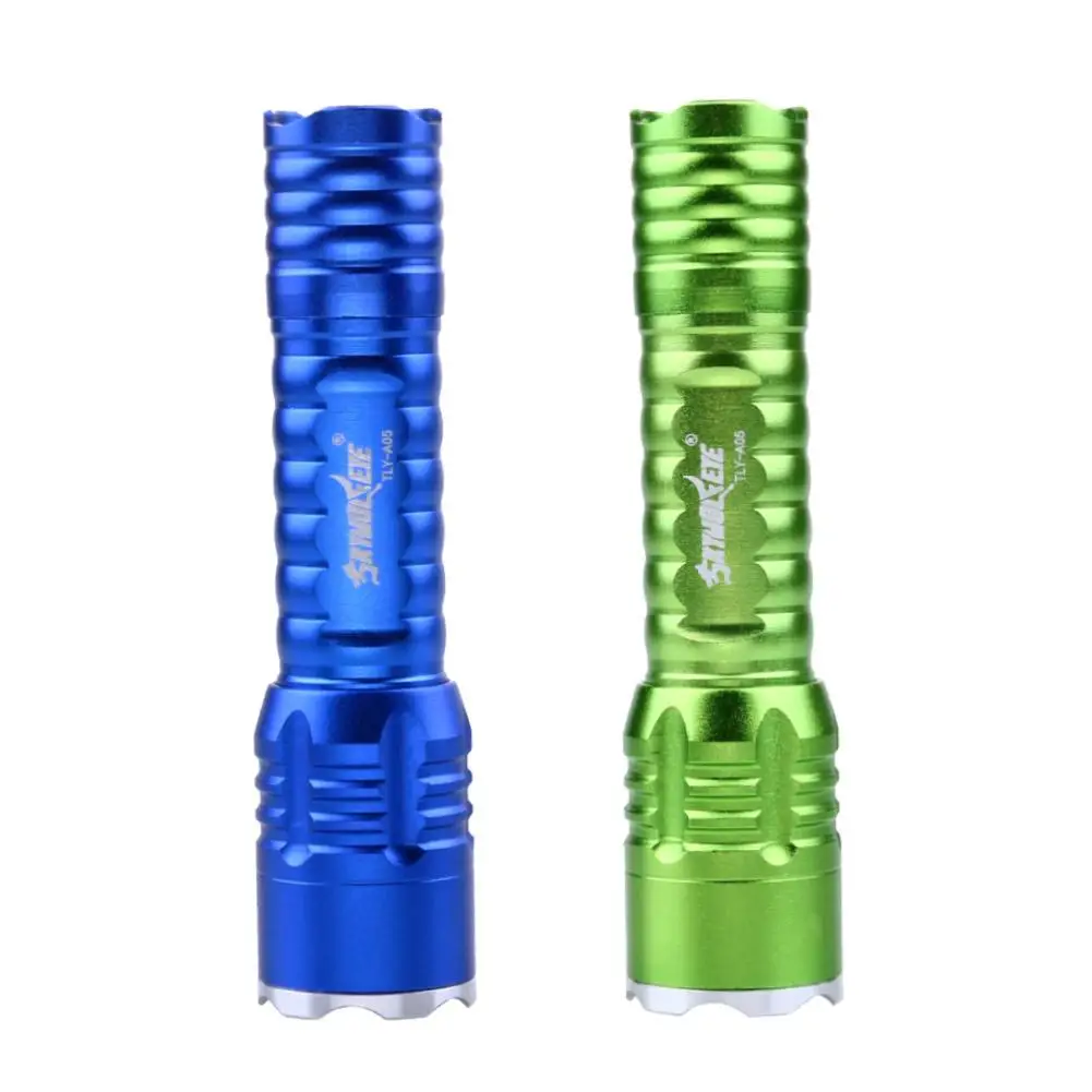 Skywolfeye Q5 светодиодный тактический фонарь лампа 3 режима мини фонари для улицы 1*18650