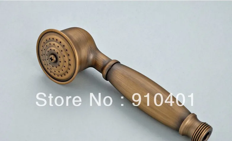 Wholesale And Retail Promotion NEW Antique Brass Wall Mounted Rain Shower Faucet Set Swivel Bathtub Mixer Tap | Дом и сад