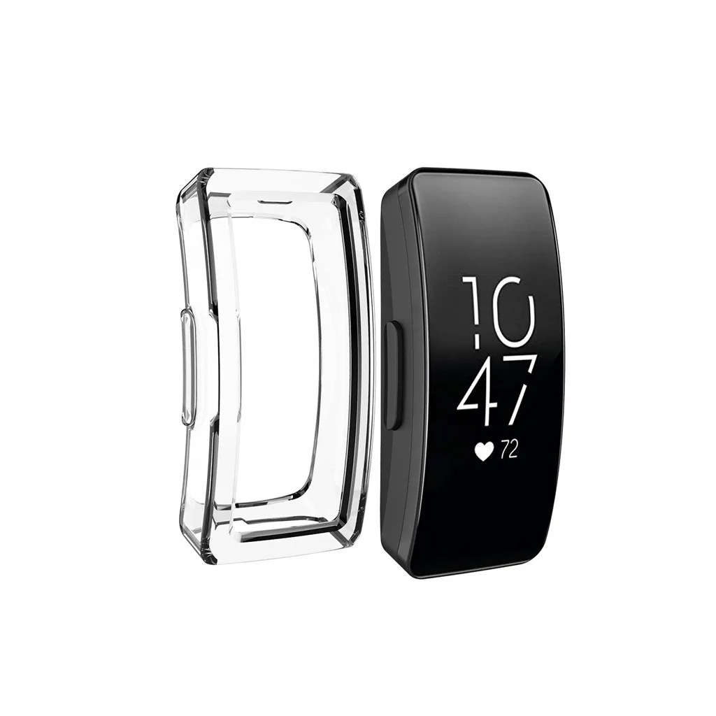 Прозрачный защитный чехол из ТПУ для часов Fitbit Inspire/Inspire HR Watachband Спортивные товары