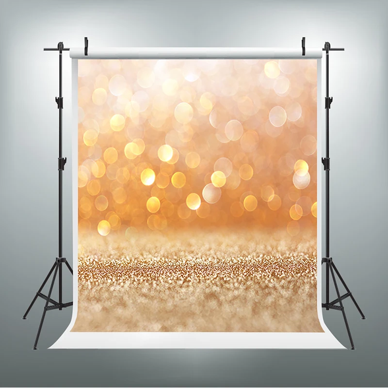 Дети фотографии Задний план желтый светящийся круглый Photo Booth Фонов Сценический