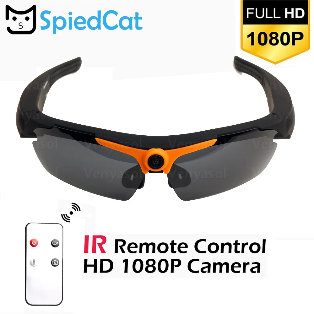 Носимых HD 1080 P Мини камера Smart солнцезащитные очки для женщин kamera широкоугольный объектив видео разрешение