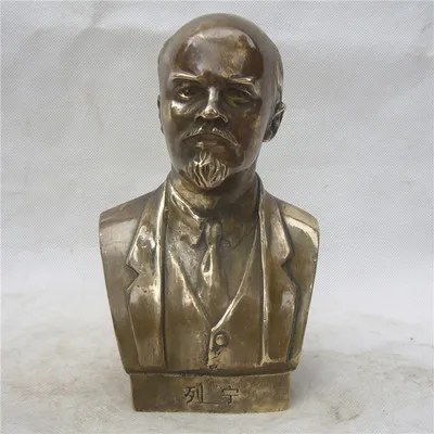 6 ''русский лидер Иосиф Сталин статуя бюста медная латунная фигура скульптура