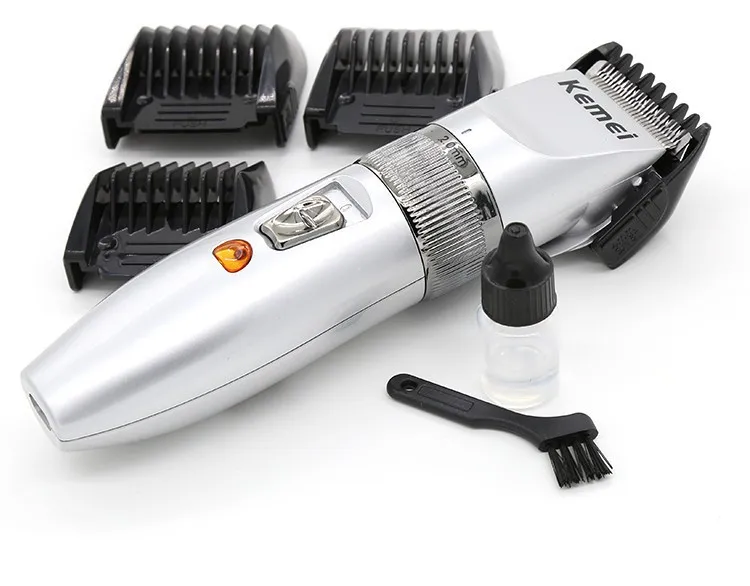 Kemei аккумуляторная бритвенная машинка для стрижки волос триммер бороды maquina de cortar