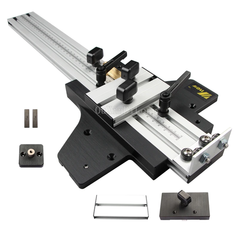 1Set Universal Engraving Machine Guide Rail Linear Slide Orbit for Engraving Straight and Round for Woodworking DIY JF1123