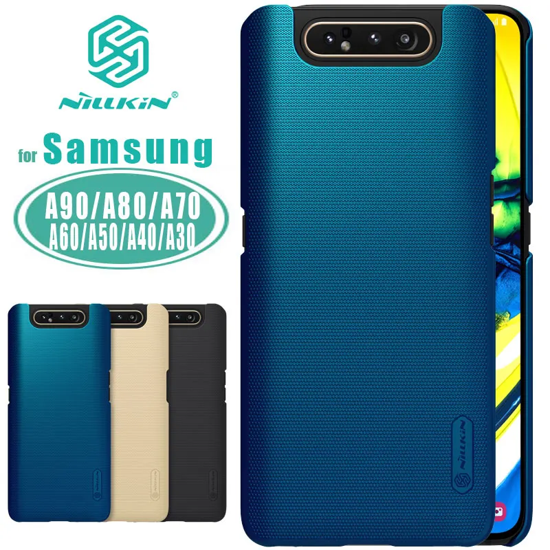 Чехол Nillkin для Samsung A80 A90 5G суперматовый чехол накладка Galaxy A70 A50 A60 A40 A30 A20 A20e 10