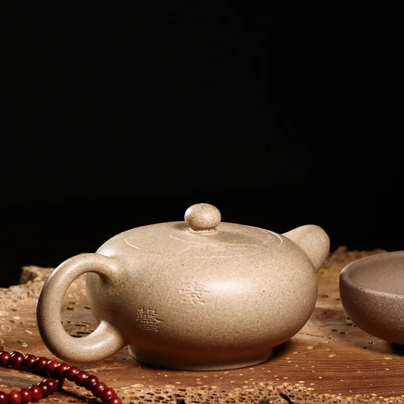 200cc аутентичный Yixing чайный горшок Lotus pot забота о здоровье Фиолетовый Глиняный