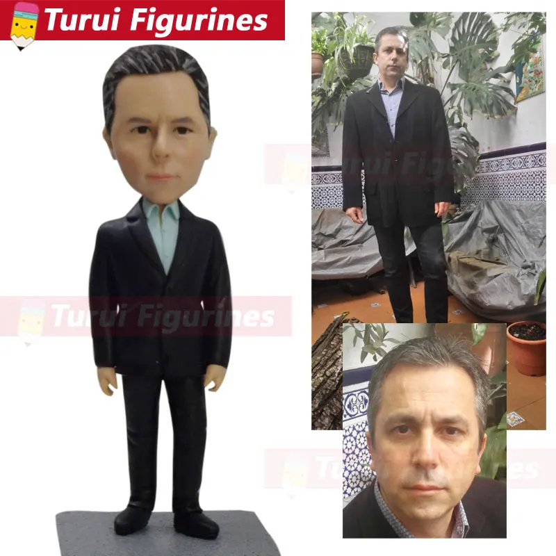 S Clay Figures Diy Custom Bobbleheads Gifts For Pastor Busin