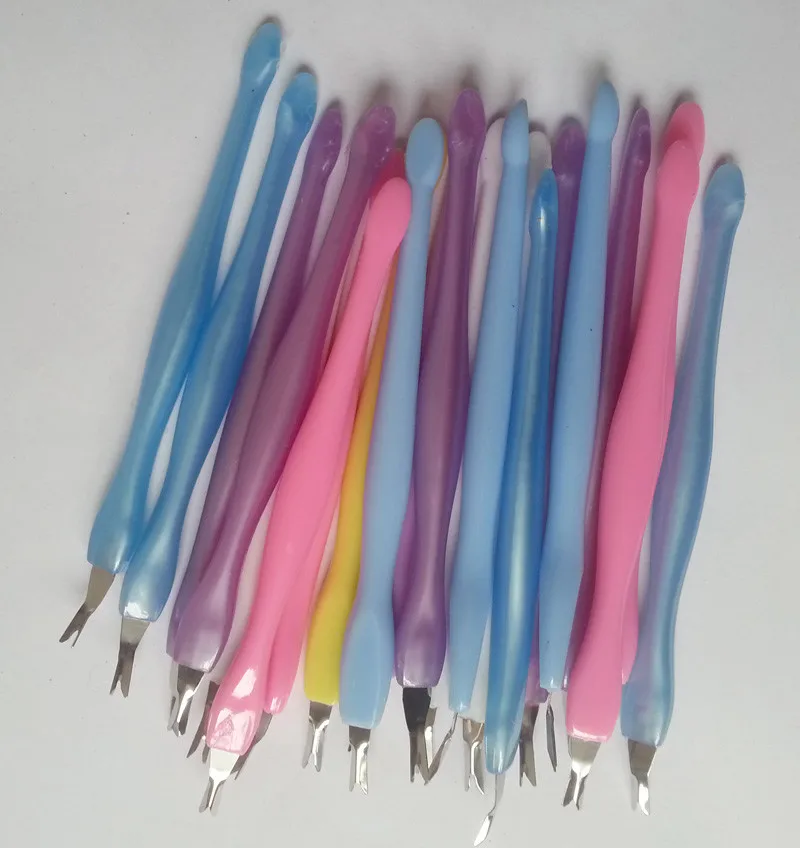 

Free shipping!50PCS MIX COLOR dead skin fork,as picture.