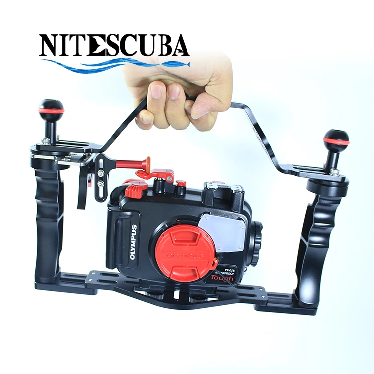 NiteScuba поднос для дайвинга ручка/кронштейн/переноска TG5 RX100 Gopro Canon камера корпус