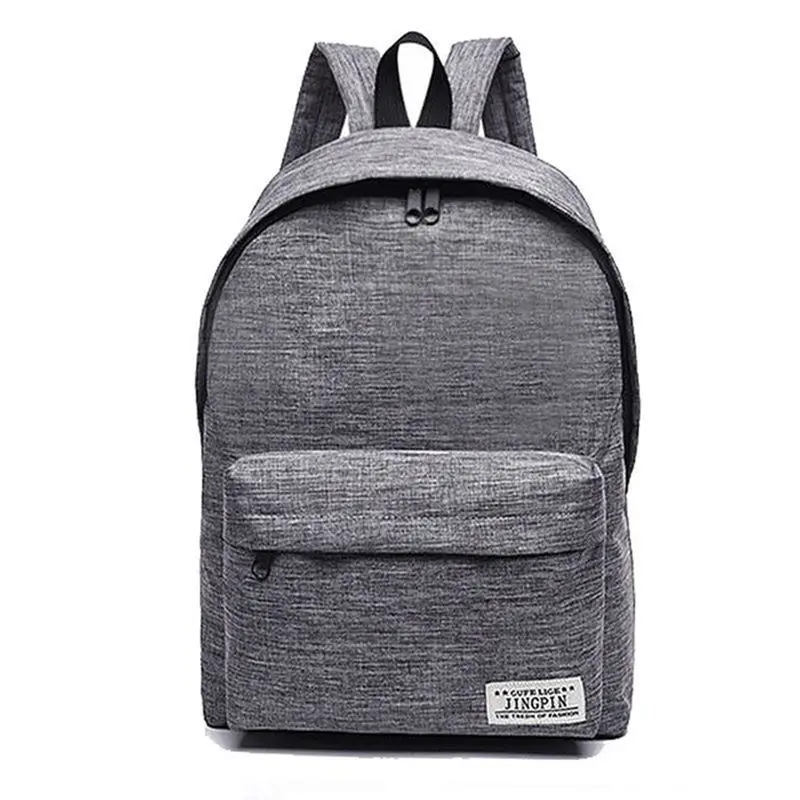 

Korean Simple Canvas Backpack Male/Female School Laptop Backpack for Teenagers Travel Bagpack Stachels Rucksack Mochila