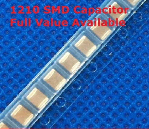 50 шт. 1210 104 474 684 105 225 475 106 226 SMD конденсатор 476 мкФ Ф 107 НФ 0 1 2 в 4 7 100 10 22 47