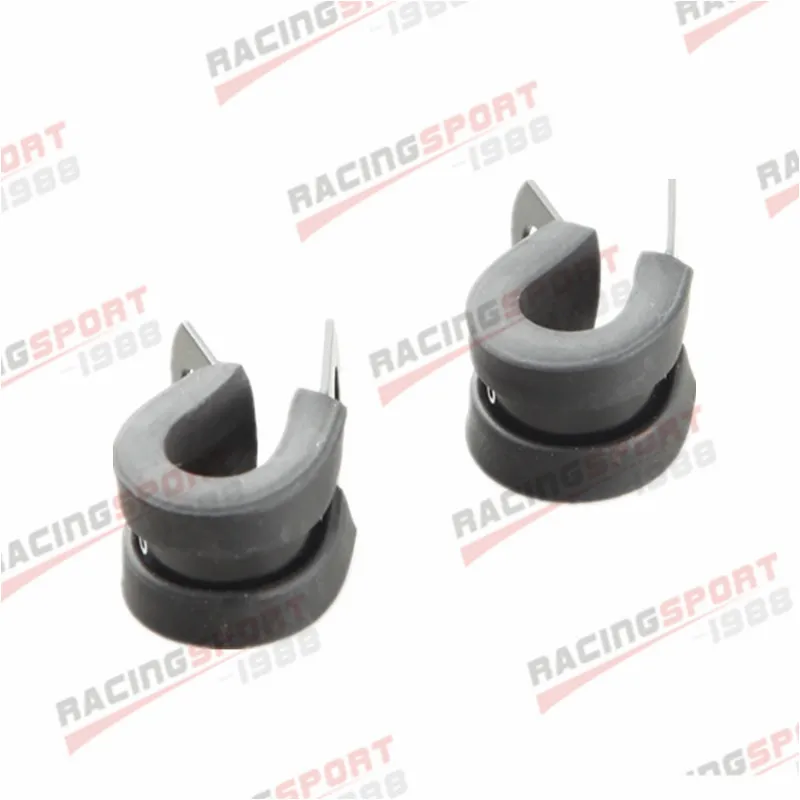 2PCS Aluminum Rubber Cushioned Clamp ID 12.7mm AN 6 Racing Vacuum Black/ red/blue | Автомобили и мотоциклы