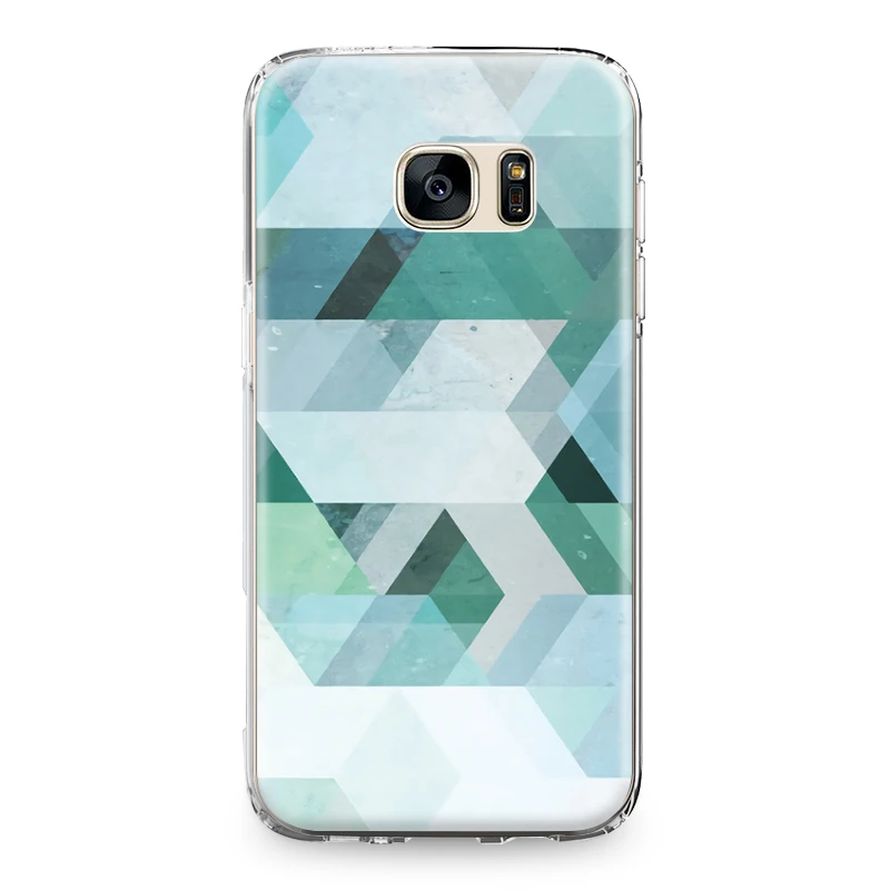 Для Samsung Galaxy J3 J5 J7 A3 A5 A8 2015 2016 2017 2018 мягкий чехол Роскошный 3D кубические весы Coque