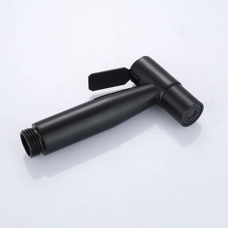 Душевая лейка из нержавеющей стали ручной распылитель черного цвета для биде