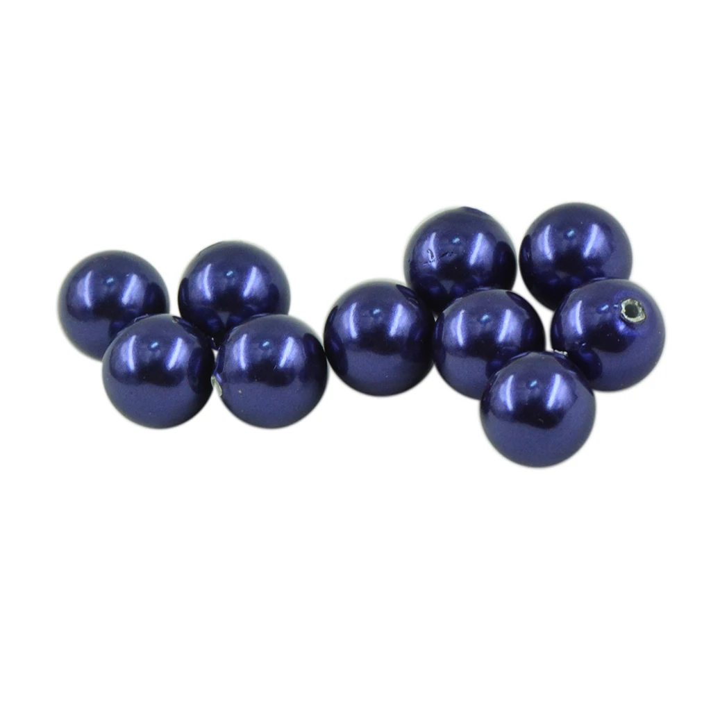 5 пар 8 мм пресноводные жемчужные полупросверленные Круглые бусины для рукоделия