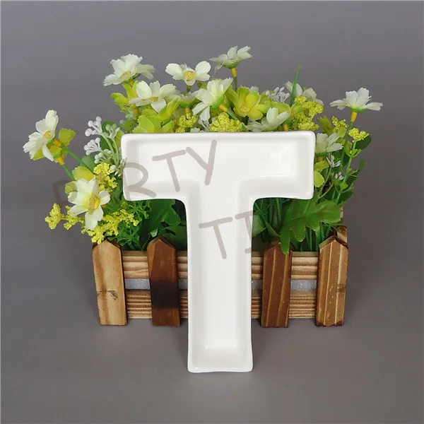 Керамическая тарелка для орехов Т образная орехов|nut dish|letter dishesceramic letter dishes |