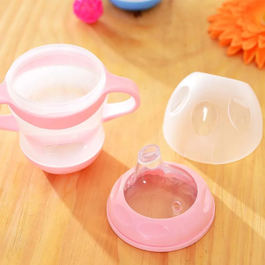 160 мл нежную детскую кружка непроливайка ПП без бисфенола А Обучающие Детские