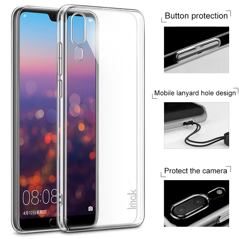 IMAK Crystal Case II Pro Чехол для Huawei P20 (5.8 дюймов) жесткий PC антидетонационных прозрачная