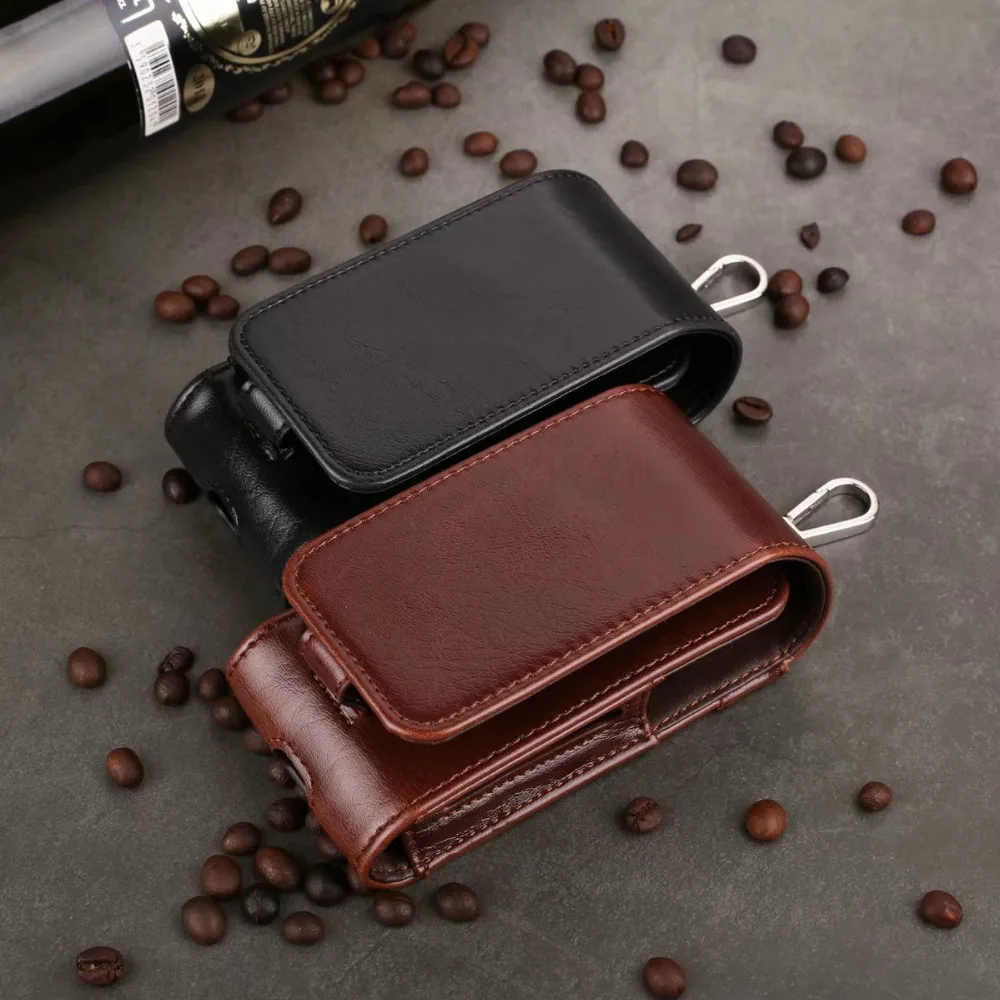 Чехол сумка для iQOS кожаный чехол держатель хранения из искусственной кожи