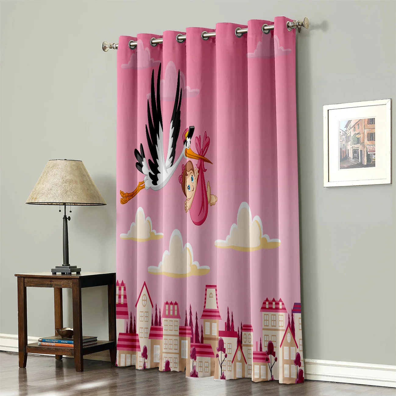 COCOHouse Dreamy Eagle для девочек с героями мультфильмов занавески комнаты большие