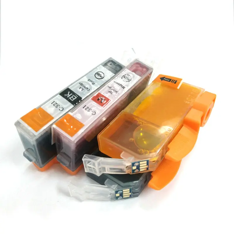 Vilaxh 5 шт. PGI 520 pgi CLI 521 чернильный картридж для принтера Canon MP540 MP550 MP560 MP620 MP630 MP640 MP980