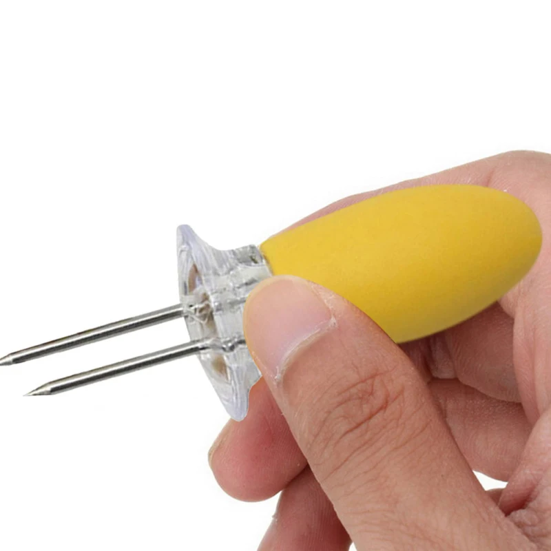 Wofo Принадлежности для шашлыков Еда Шампуры желтый хот дог мясо Вилки